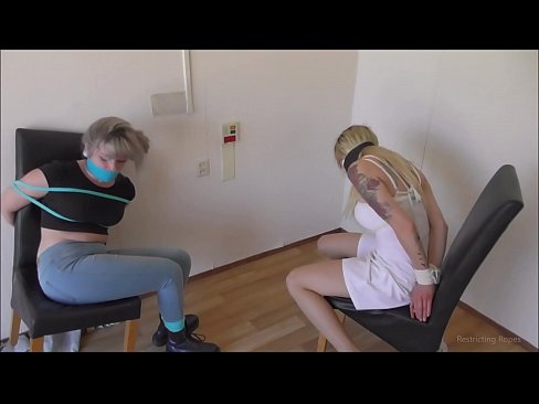 ❤️ Avhengig / bundet opp og kneblet / jente i nød ❤️❌ Analvideo hos oss ❌️