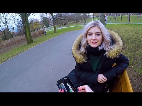 ❤️ Svelger en fremmeds varme sperm for penger - blowjob i parken av Eva Elfie ❤️❌ Analvideo hos oss ❌️